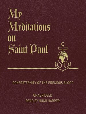 cover image of My Meditations on Saint Paul